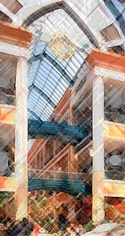Beautiful three story atrium